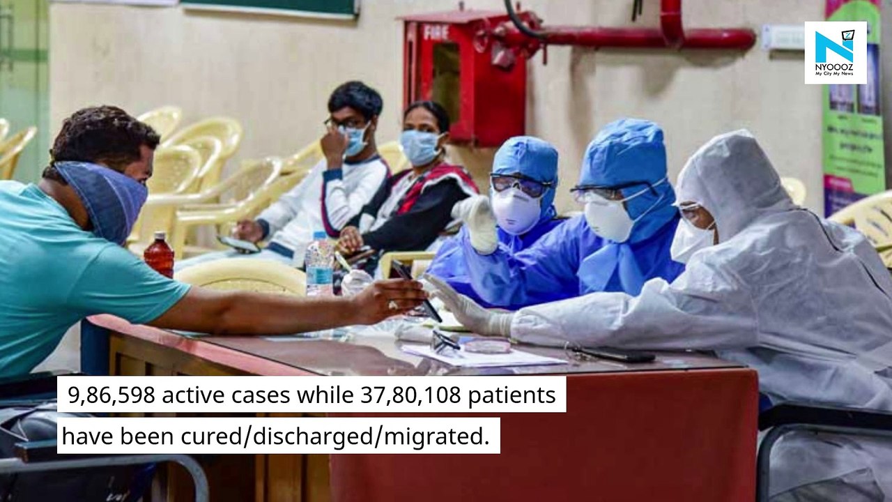 India's coronavirus tally crosses 48-lakh mark...