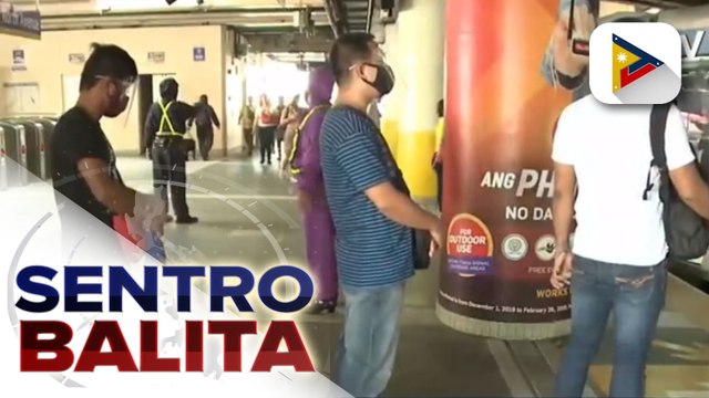 #SentroBalita | Grupo ng health workers, tutol sa pagpapaikli ng physical distancing sa mga pampublikong sasakyan