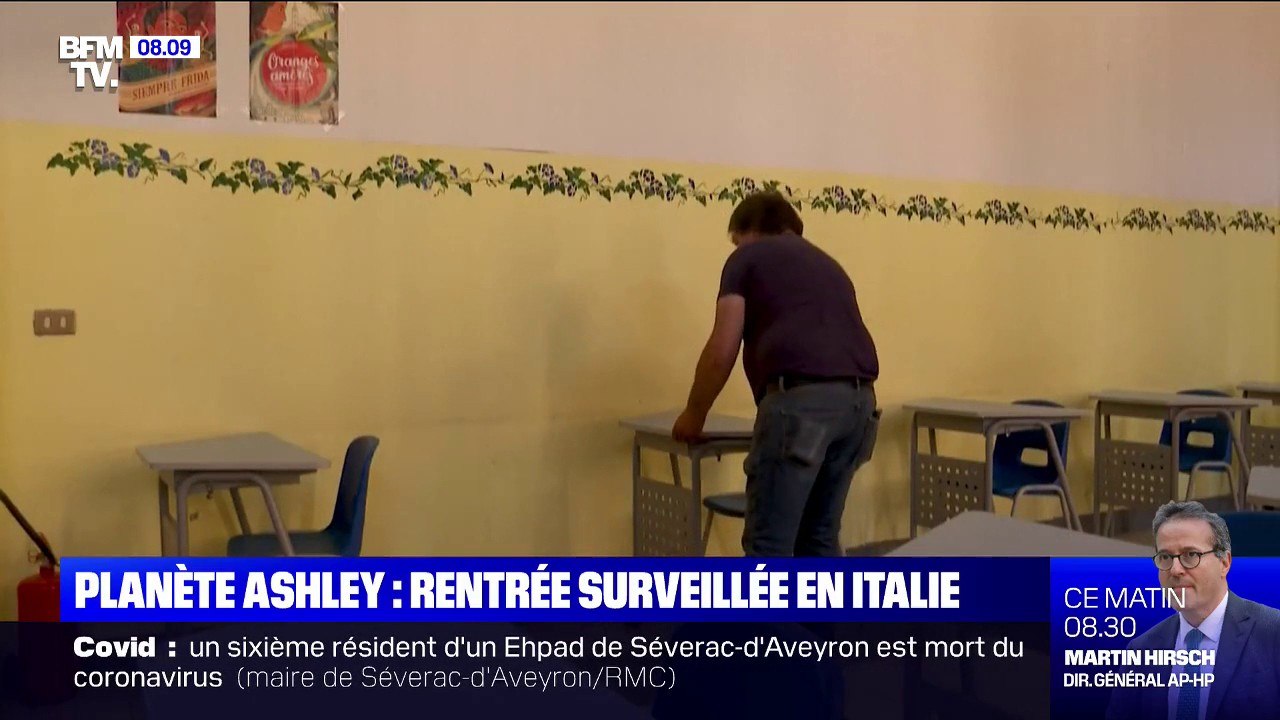 Après six mois de fermeture, l'école rouvre en Italie dans des conditions sanitaires strictes