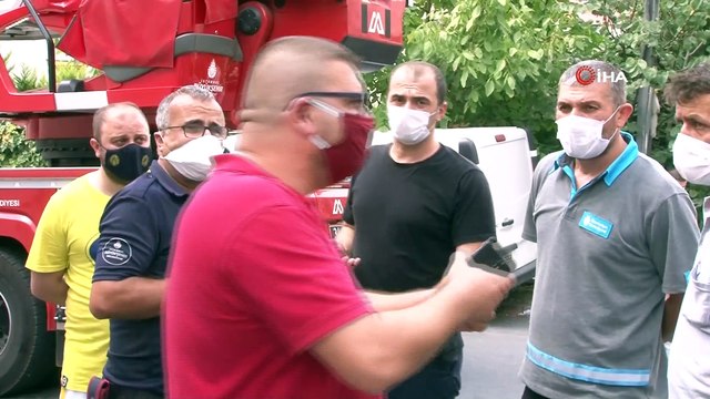 Ev sahibi çilingire izin vermeyince, balkonda 5 gün boyunca mahsur kalan martı canından oluyordu