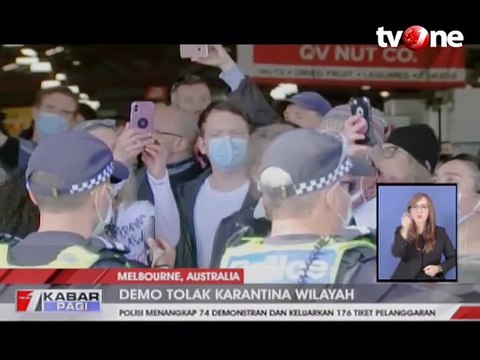 Warga Melbourne Kembali Unjuk Rasa Tolak Karantina