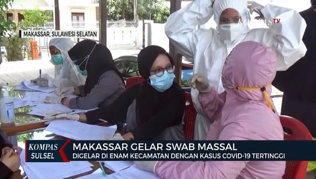Tes Swab Massal Digelar Di enam Kecamatan Dengan Kasus Covid-19 Tertinggi