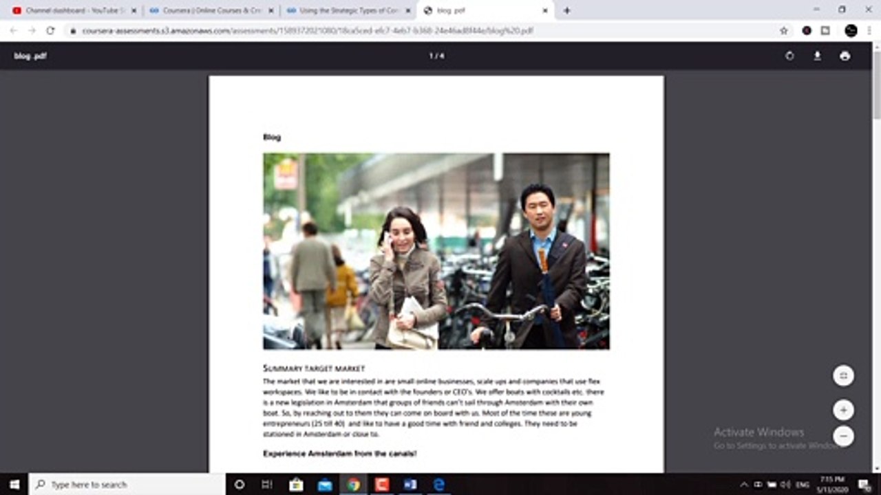 The Strategy of Content Marketing | All Quiz Answers & Assignment| Coursera | Week 4-5