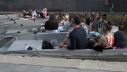 Un cine flotante en Londres