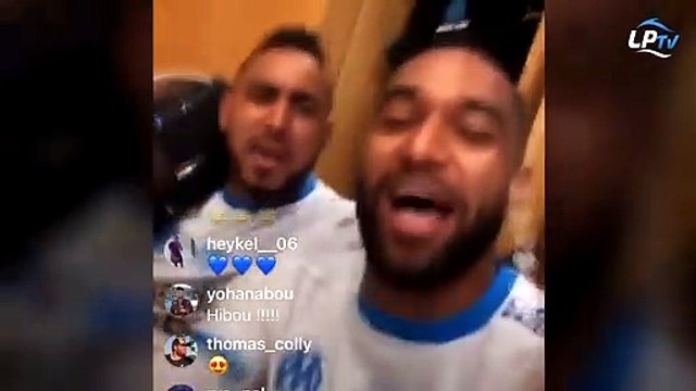 PSG-OM : l'énorme joie des Olympiens filmée dans le vestiaire !