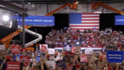 Trump celebra un mitin a puerta cerrada violando las normas para frenar la pandemia