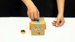 YP STUDIO -  Coin Bank Box from Cardboard - Make Things From Cardboard