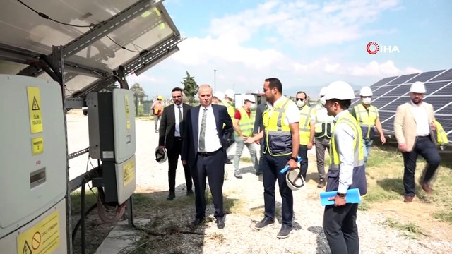 Büyükşehir güneş tarlaları ile 4,1 milyon KWh'lik elektrik enerjisi üretti