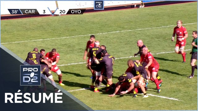 PRO D2 - Résumé US Carcassonne-Oyonnax Rugby: 27-30 - J2 - Saison 2020/2021