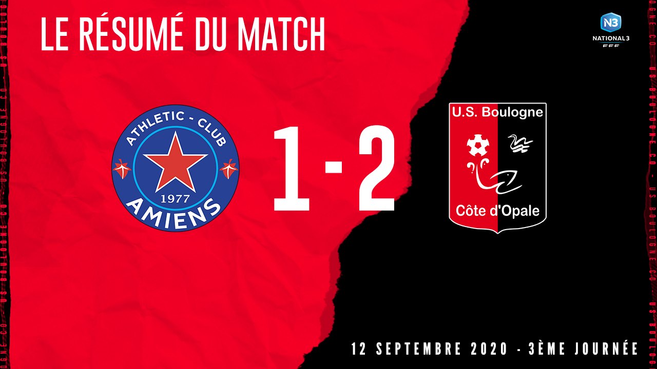 [NATIONAL 3] J3 Résumé Amiens AC - USBCO