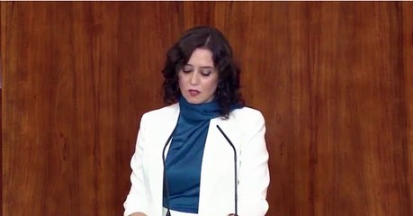 Isabel Díaz Ayuso: "Condenamos que TVE esté privatizada por los intereses políticos del Gobierno"