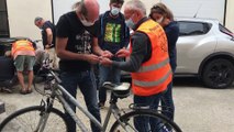 Beau succès pour l'atelier de brico-vélo à Laval pour apprendre à réparer soi-même sa bicyclette.