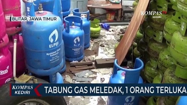 Tabung Gas Meledak, 1 Orang Terluka
