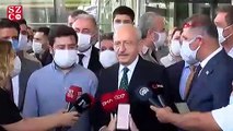 Kılıçdaroğlu, Muhittin Böcek'i hastanede ziyaret ettikten sonra açıklamalarda bulundu