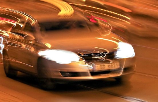 Life's a beach: Car swept out to sea after being parked on beach