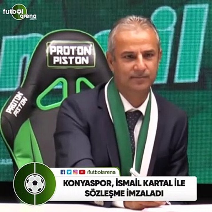 Konyaspor, İsmail Kartal ile sözleşme imzaladı