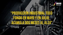 Producción industrial se recupera en los últimos meses