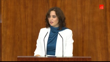 Ayuso anuncia un proyecto de ley para "blindar" el derecho a la educación especial y concertada