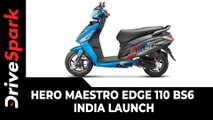 Hero Maestro Edge 110 BS6  | India Launch | Specs, Features, Updates, Bookings & Other Details