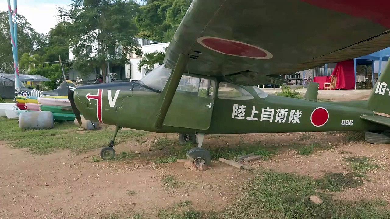 Plane converted to coffee shop lets customers experience flying during coronavirus pandemic