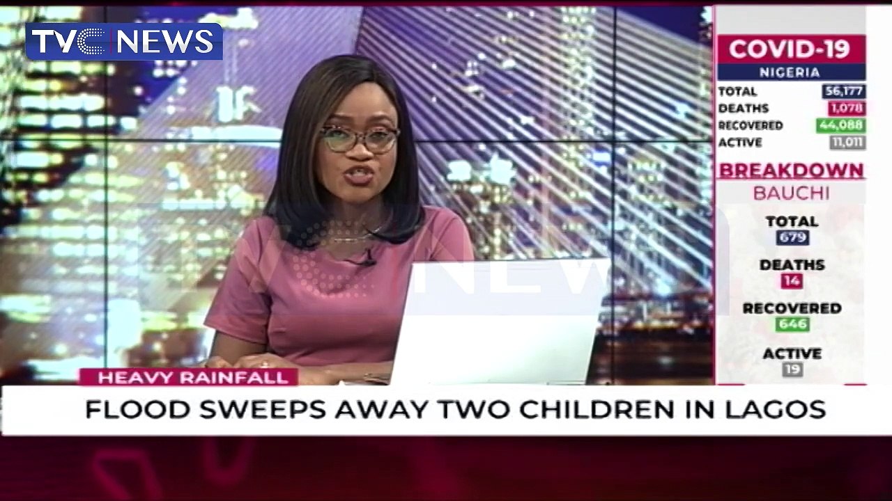 Panic as flood sweeps away two children in Lagos