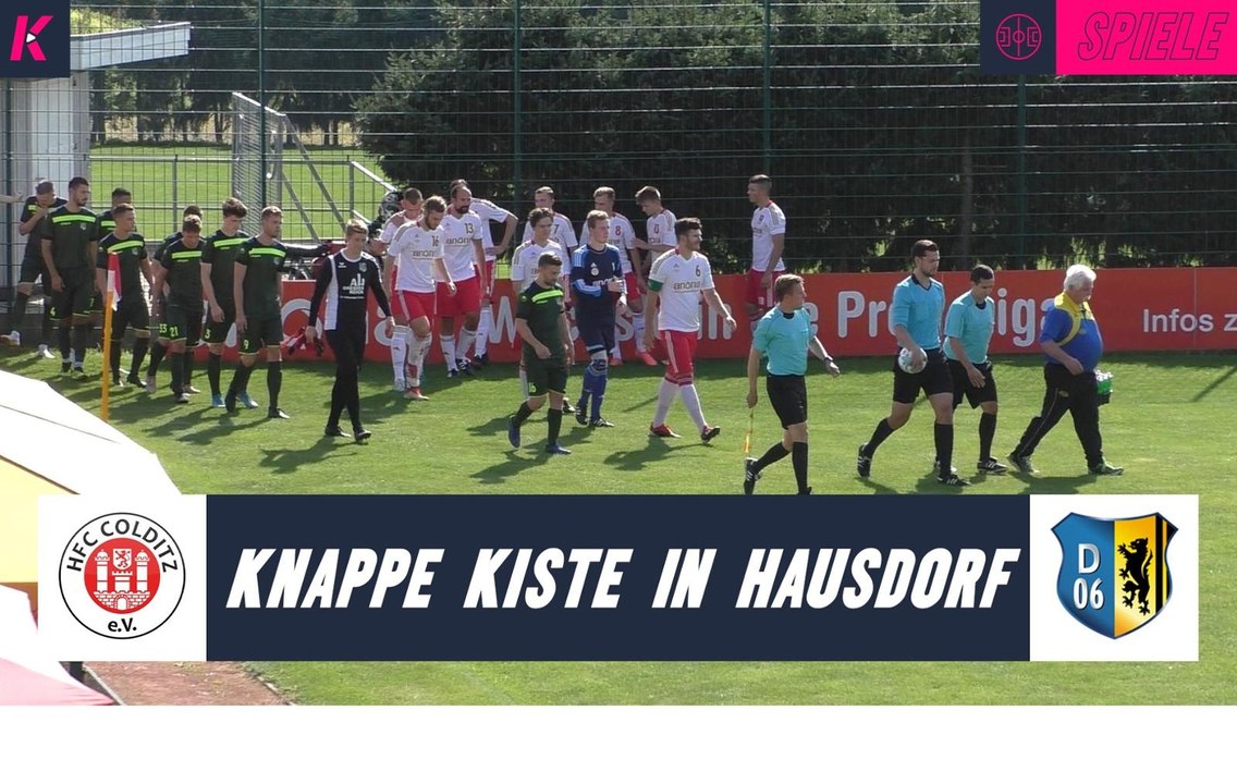 Spiel gleich 2 Mal gedreht: Pokaldrama in Colditz | HFC Colditz – FV Dresden 06 Laubegast (2. Runde, Sachsenpokal)