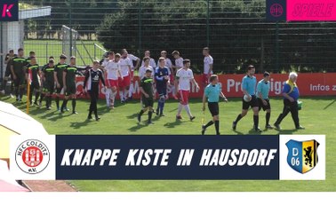 Spiel gleich 2 Mal gedreht: Pokaldrama in Colditz | HFC Colditz – FV Dresden 06 Laubegast (2. Runde, Sachsenpokal)