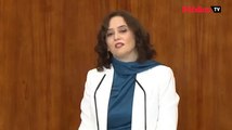 Ayuso anuncia rebaja de impuestos mientras defiende la unidad de España