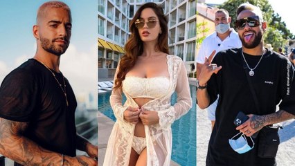 Por nuevo look le preguntan a Maluma si lo hizo por Natalia o Neymar