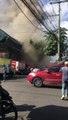 Incendio afecta tienda de colchones en Ensanche Espaillat