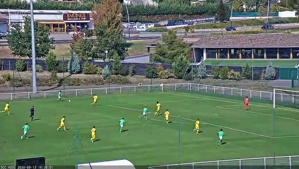 N3 : Les buts du match ASSE 3-0 Montluçon
