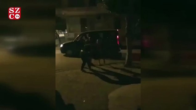 Eski eşi tarafından kızının önünde darp edildi