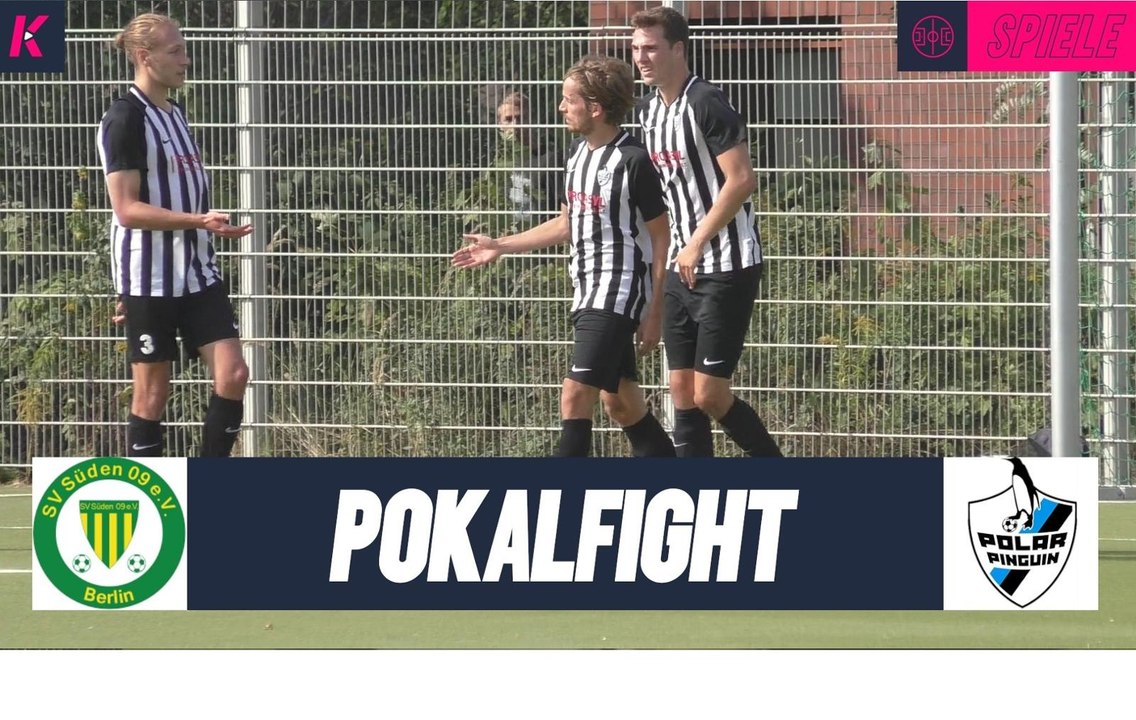 Pokalfight mit 5 Toren und 2 Platzverweisen: SV Süden 09 - Polar Pinguin (1. Runde, Pokal)