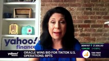TikTok- Oracle wins bid on TikTok deal in the United States, may be structured as a partnership