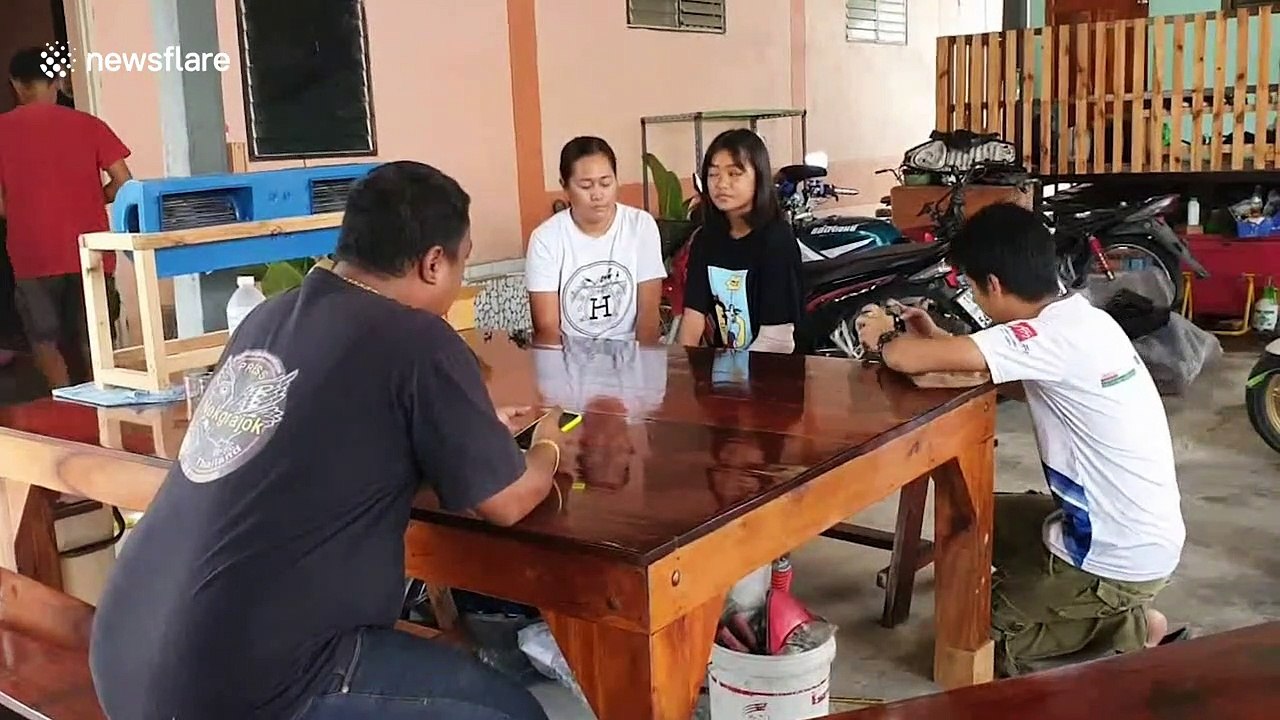 Schoolgirl knocked over by pickup truck when drive turns without looking in mirrors