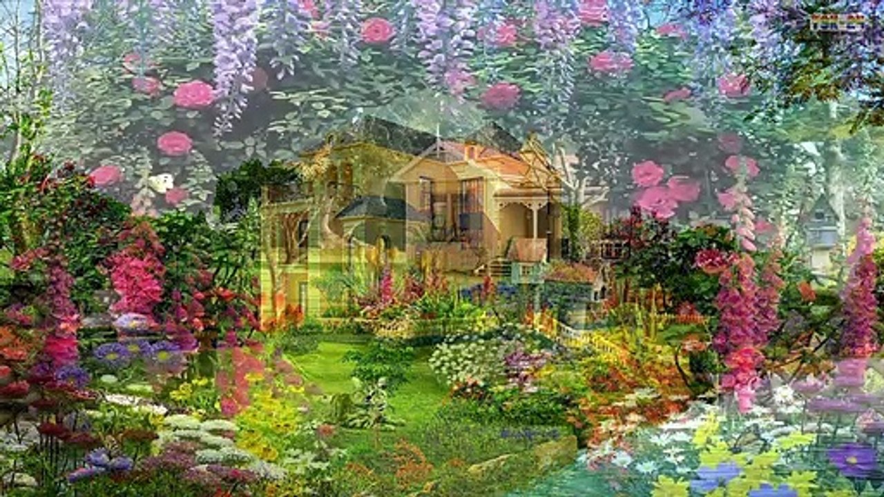 The Most Beautiful Gardens House in the World