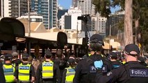 74 arrested at lockdown protest