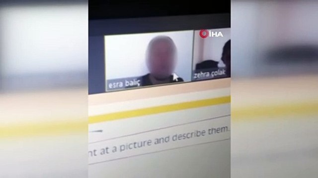 Canlı yayında ders verdiği esnada sigara içen öğretmene idari soruşturma