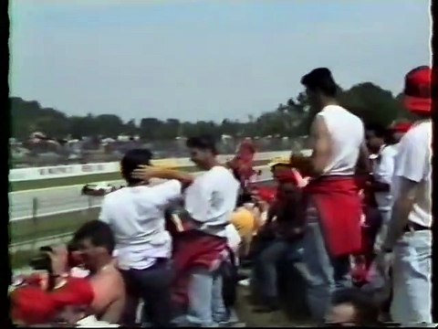 The last lap of Ayrton Senna (Última volta de Ayrton Senna)
