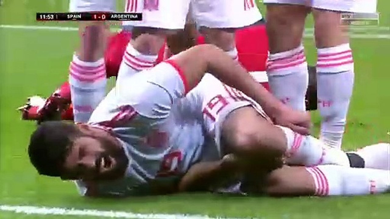 Spain vs Argentina 6-1