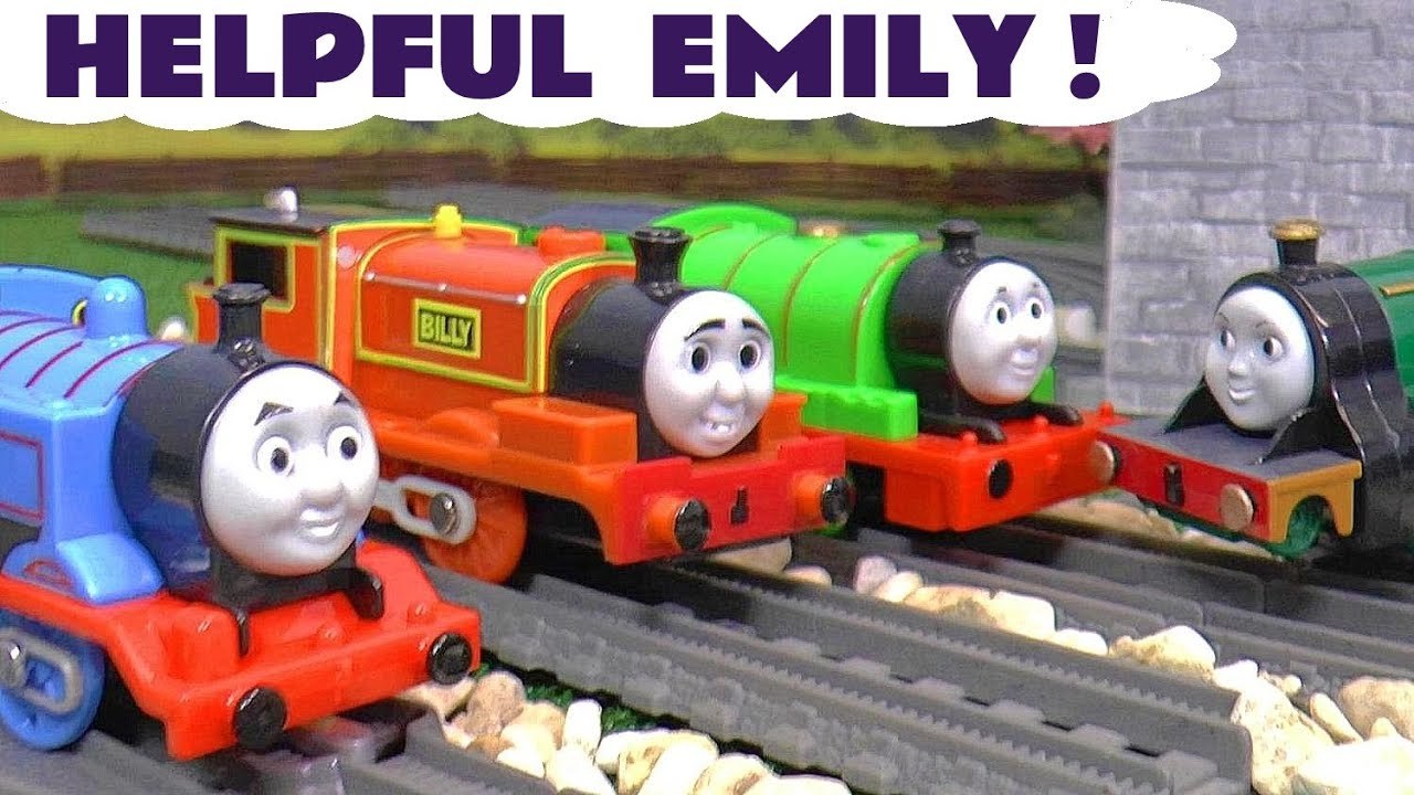 Helpful Emily from Thomas the Tank Engine with the Funny Funlings in this Family Friendly Full Episode English Trackmaster Toy Trains Toy Story from Kid Friendly Family Channel Toy Trains 4U