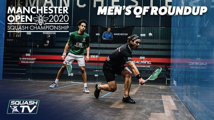 Squash: Manchester Open 2020 - Men's QF Roundup
