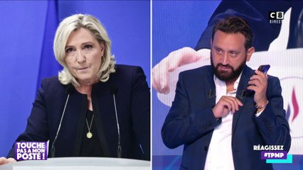 Cyril Hanouna appelle Marine Le Pen en direct dans TPMP