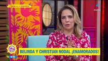 ¡Christian Nodal y Belinda le compran todos los dulces a niños de la calle!