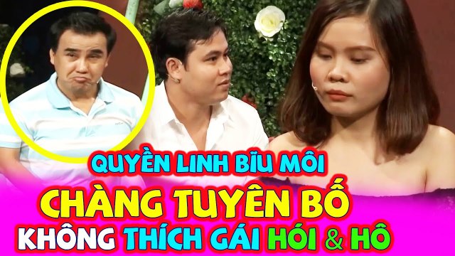 Chàng trai chê bạn gái HÓI HÔ khiến Quyền Linh BẤT NGỜ nổi giận cả trường quay ủng hộ nhiệt tình