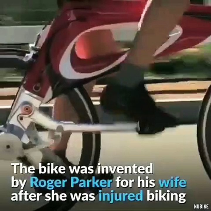 A modern bicycle