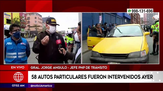 ATU y Policía realizan fiscalización al transporte público urbano | Primera Edición (HOY)