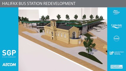 Virtual tour around the proposed Halifax bus station