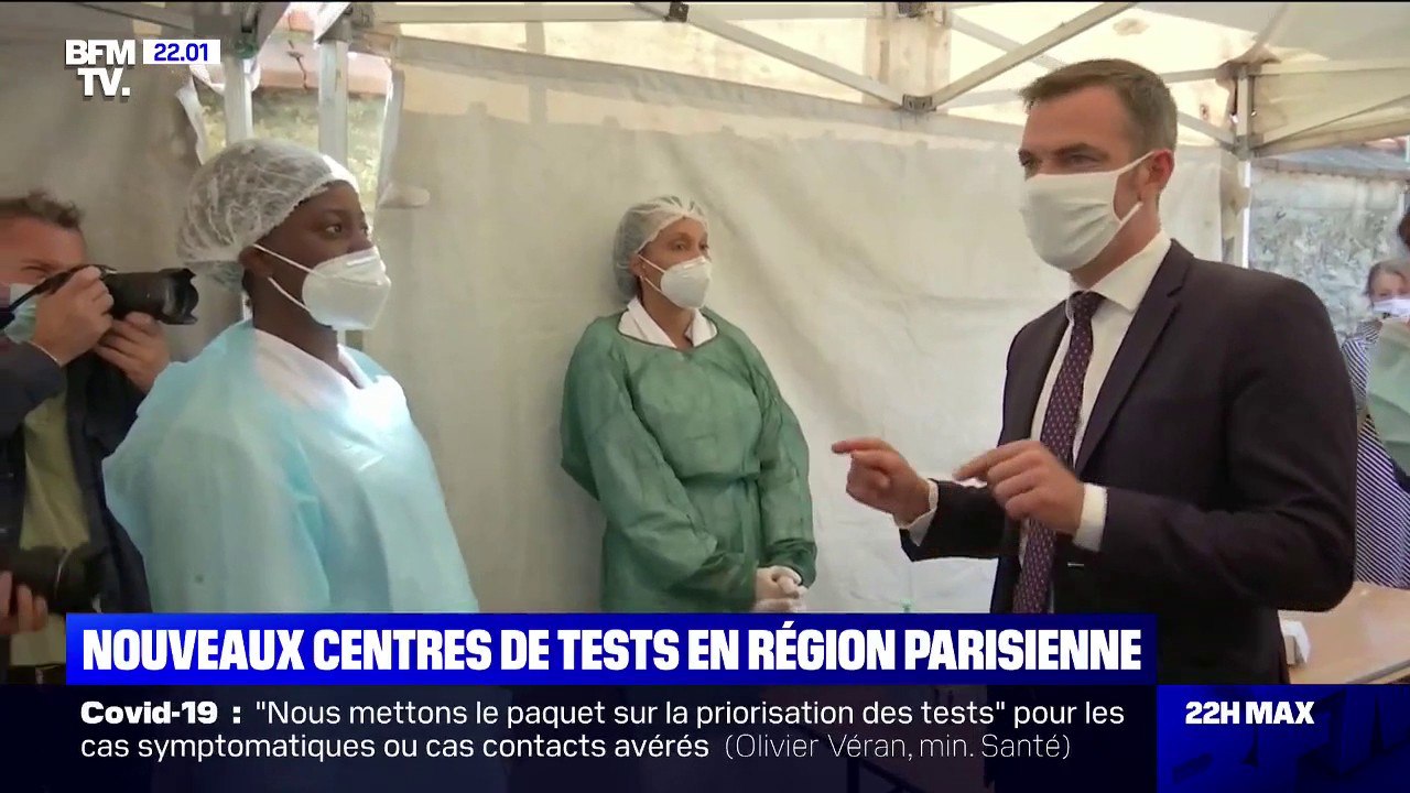 Covid-19: des nouveaux centres de tests ouvrent en région parisienne