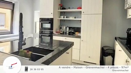 A vendre - Maison - Grevenmacher - 3 pièces - 97m²